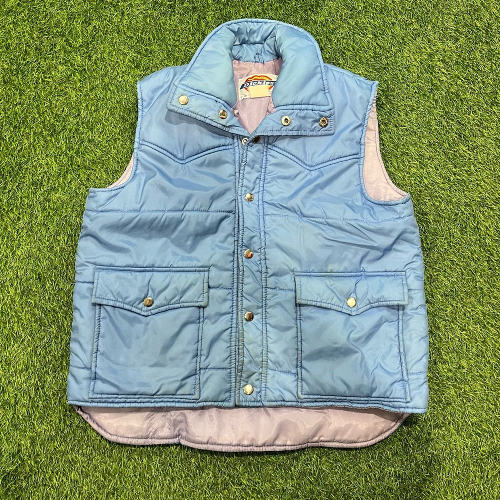 Vintage Dickies Baby Blue Puffer Vest